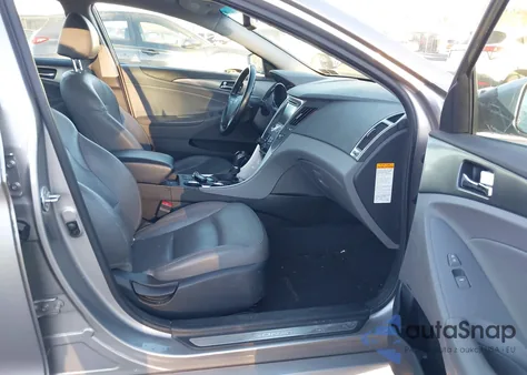 2013 Hyundai Sonata Hybrid Limited из США, поврежденный, VIN KMHEC4A48DA097899